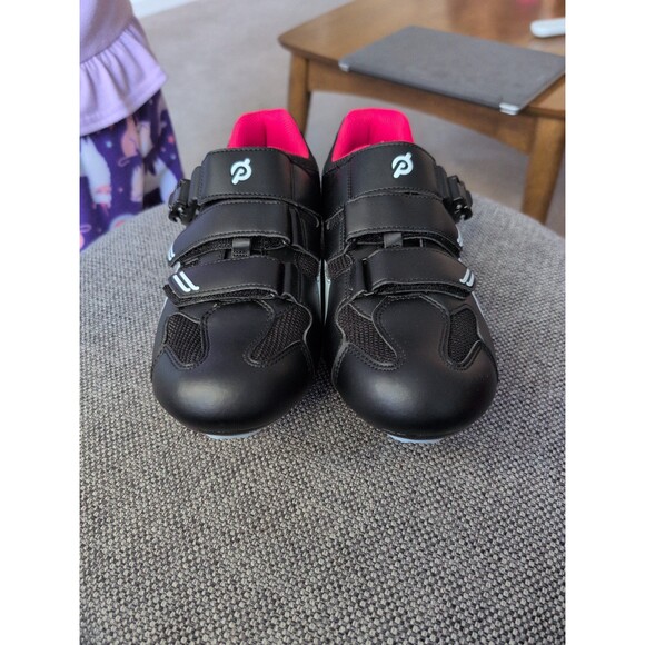 Perfect Peloton cycling bike shoes with look delta cleats EU 44 US men's 10.5 - Picture 2 of 7